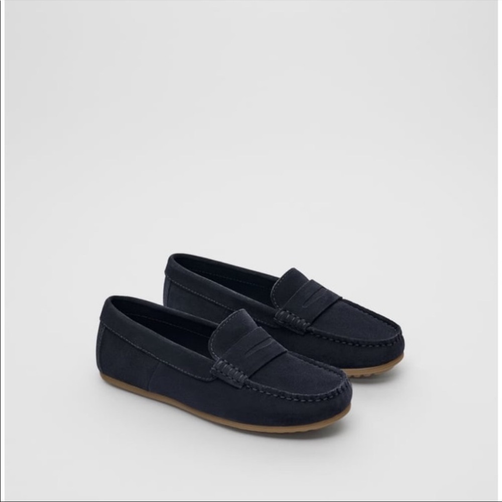 Boys leather loafers